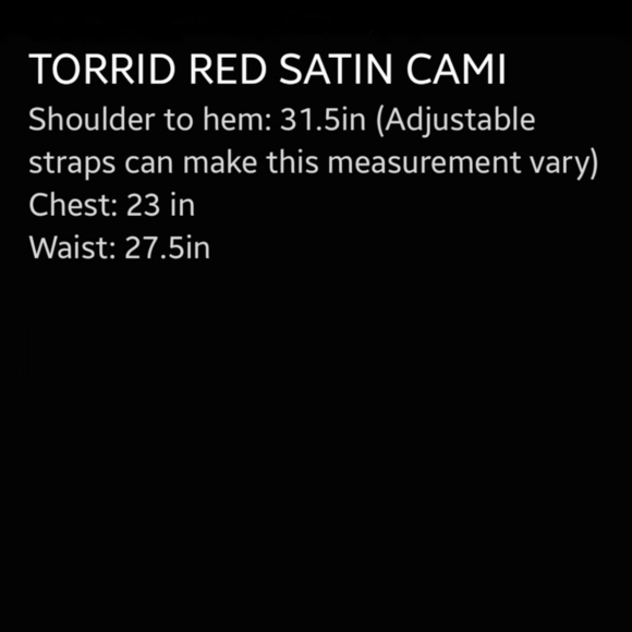 TORRID Red Satin Jacquard Houndstooth Lace Trim Cami, Like New, Size 1, 1X - Picture 13 of 14